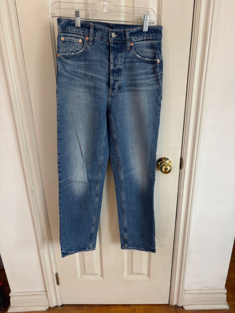 GAP Medium Wash Cheeky Straight High Rise Jean * accepting offers